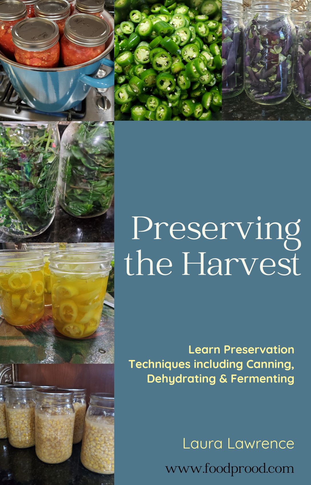 Preserving the Harvest- Learn how to water bath can & pressure can