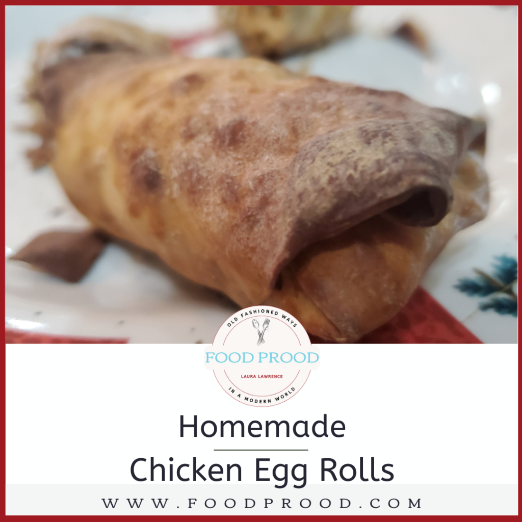 homemade chicken egg roll recipe easy