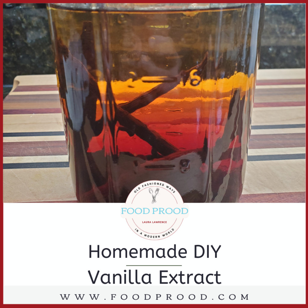 homemade easy diy vanilla extract