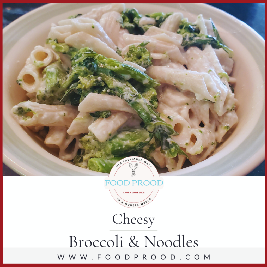 cheese noodles one pot easy dinner broccoli