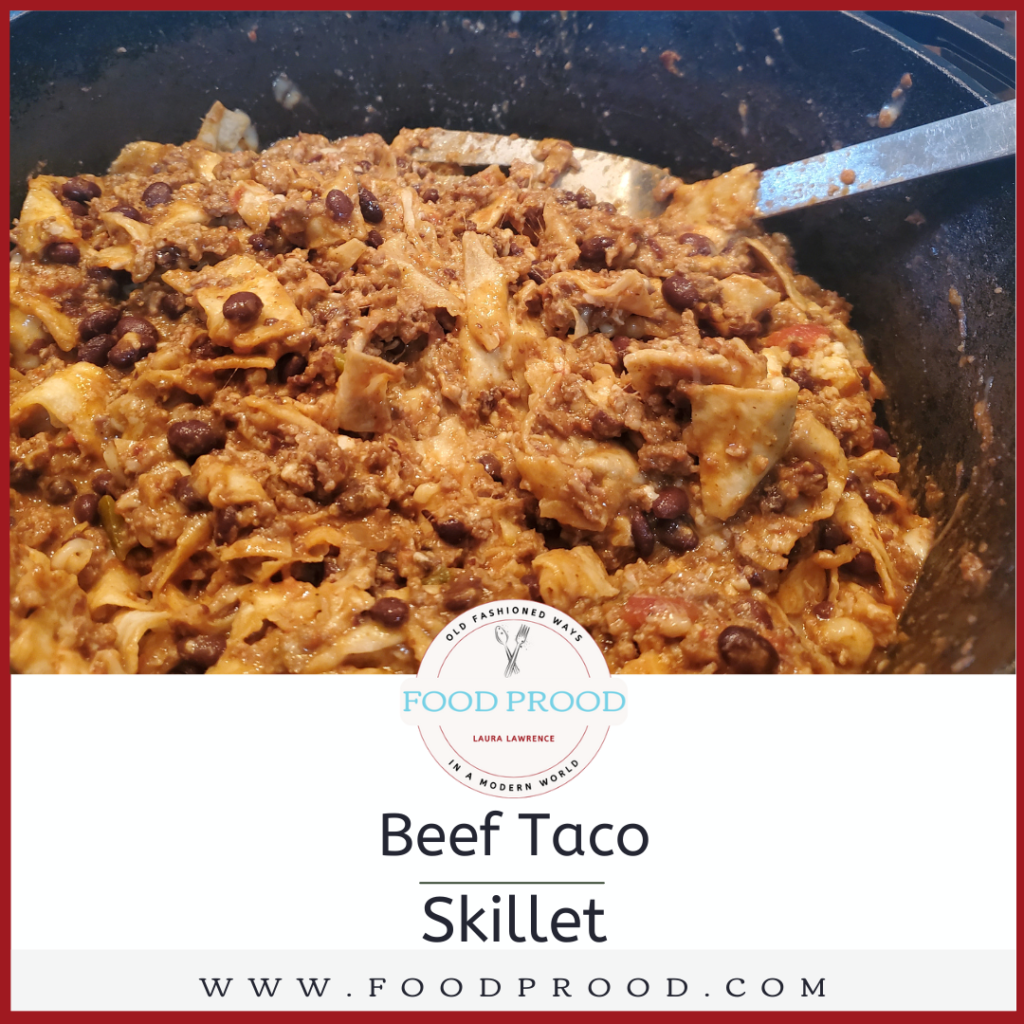 Easy Beef Taco Skillet Dinner Recipe