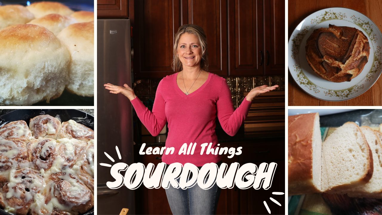 Learn all things sourdough creating a starter baking bread 