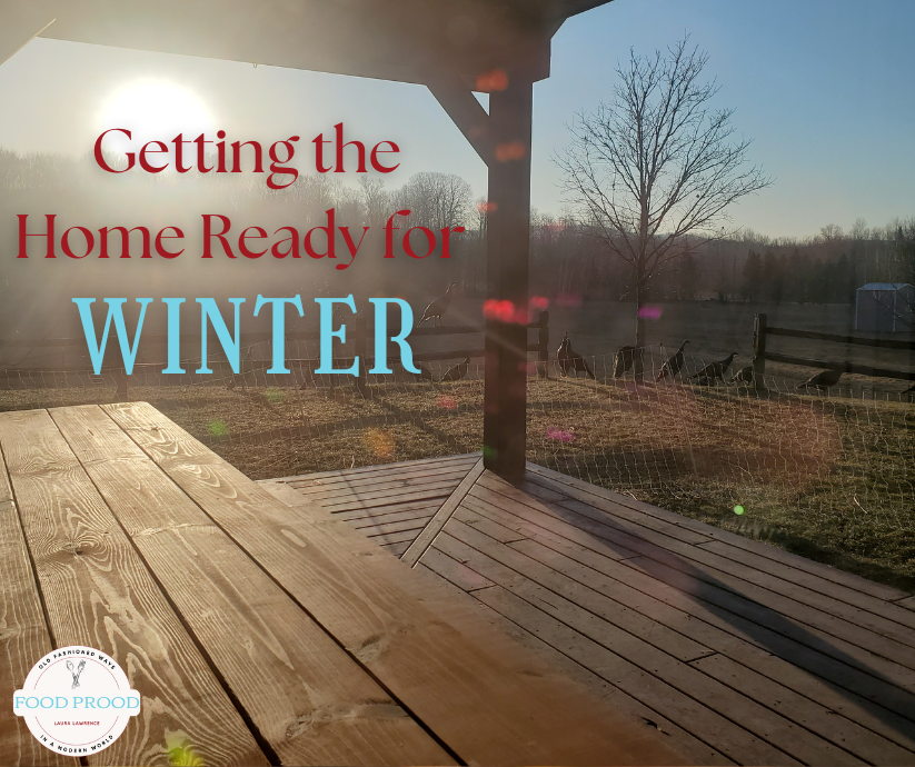 Getting the Home Ready for Winter