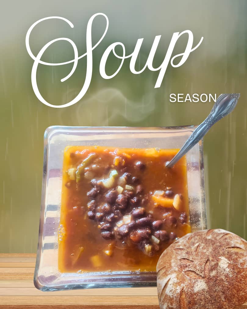 🥣 Cozy Soups, Garlic, and Garden Goodbyes