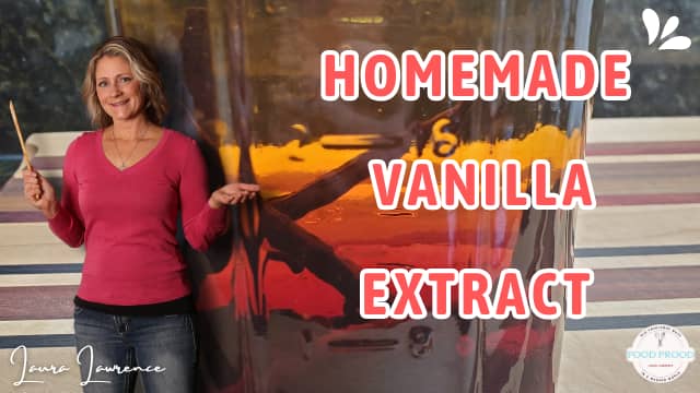 homemade vanilla extract