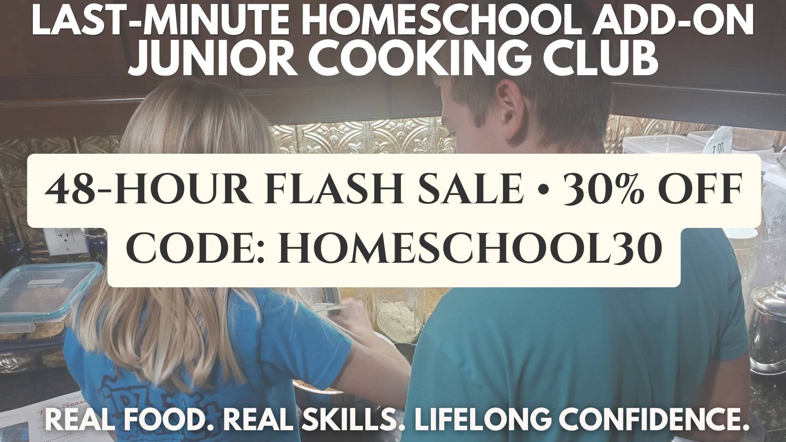 Need one more homeschool subject? Save 30%